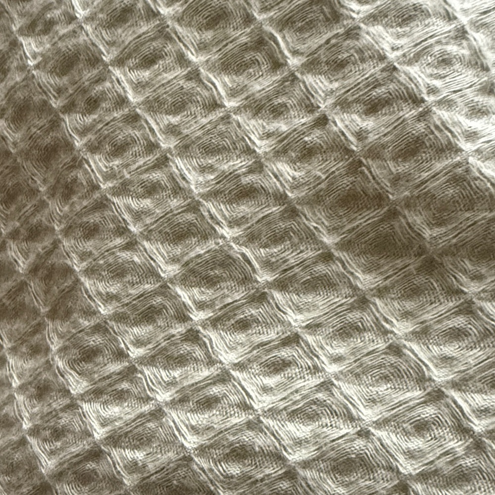 Light Green Waffle Knit Robe - Picture 3 of 3